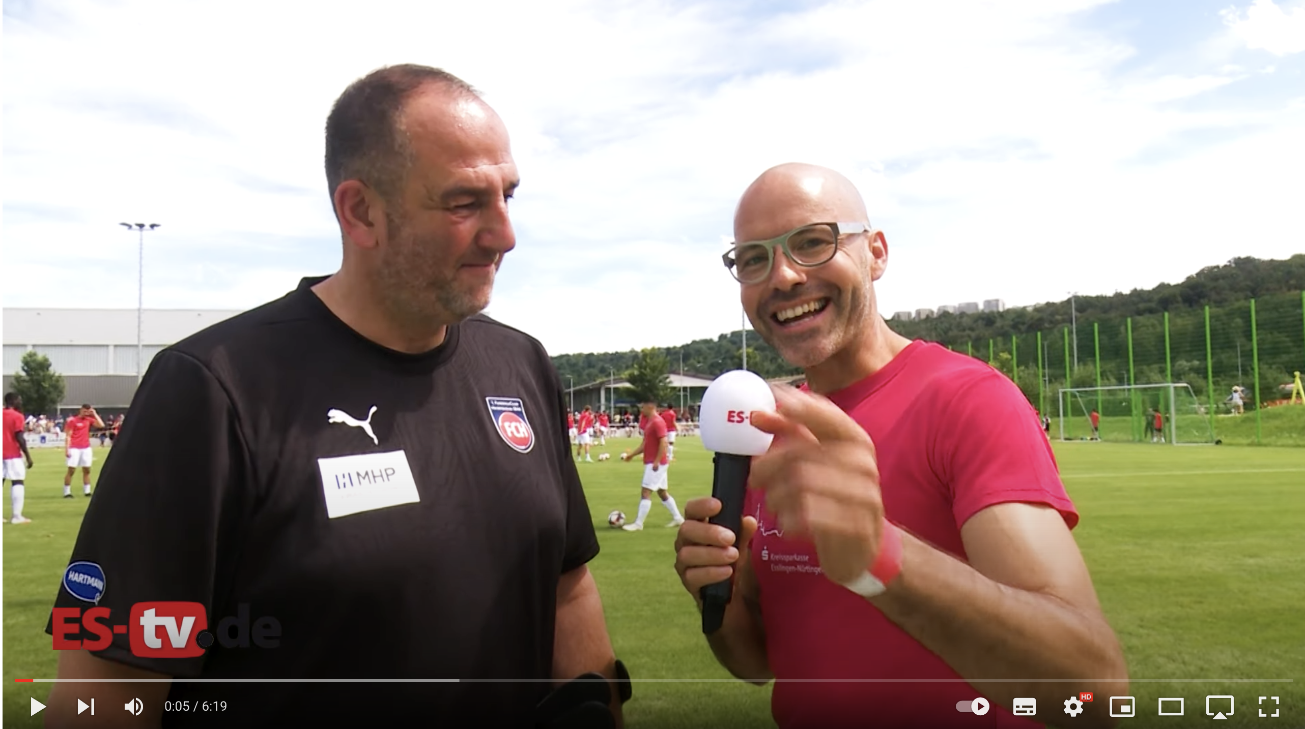 Placeholder Youtubevode FCE gegen 1.Bundesligisten Heidenheim